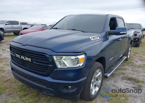 2021 Ram 1500 Big Horn/Lone Star from USA, damaged, VIN 1C6RREFT4MN608650